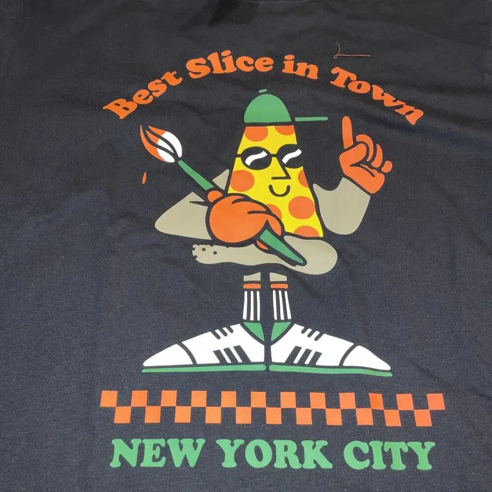 Adidas mens Beyond The Streets Pizza Tshirt GV2578 small